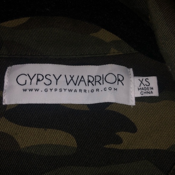 Gypsy Warrior Army Jacket - Picture 3 of 7